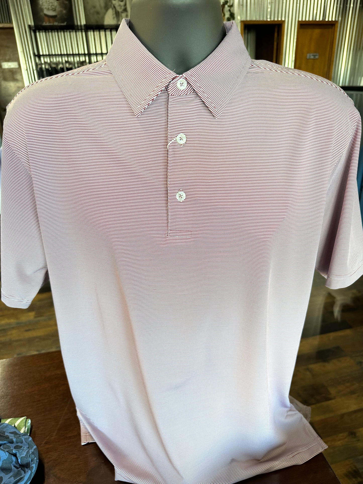 GT Pinstripe Performance Polo