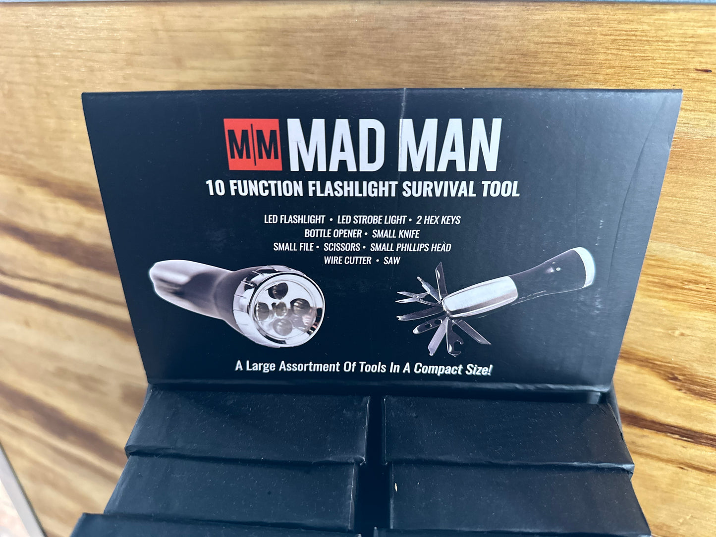 Ten Function Flashlight Survival Tool