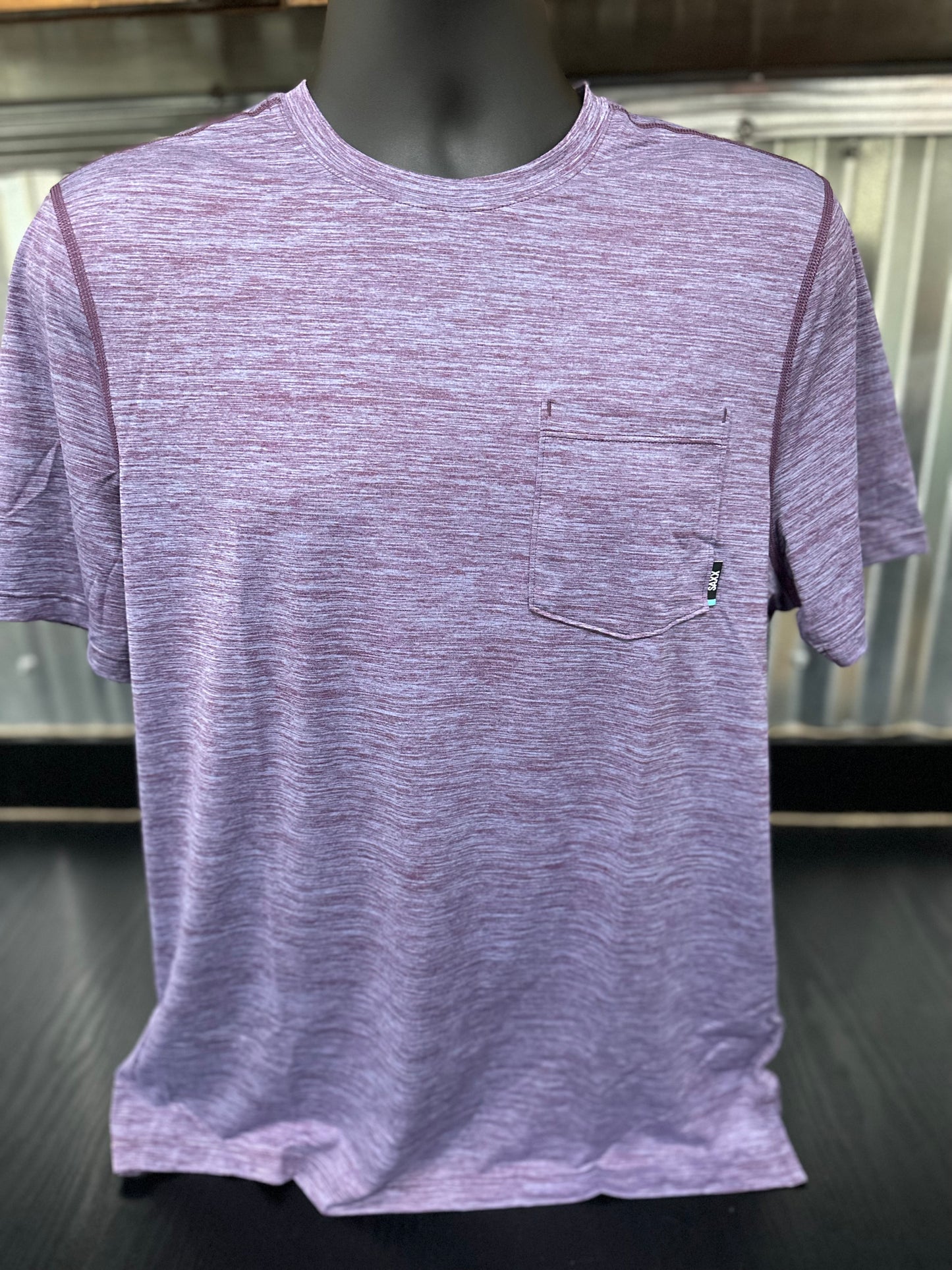 SX Cool SS Pkt Tee Purple