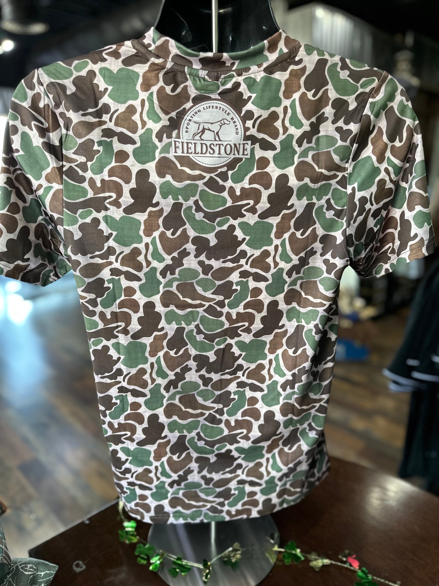 Dry-Fit Pocketed SS Camo
