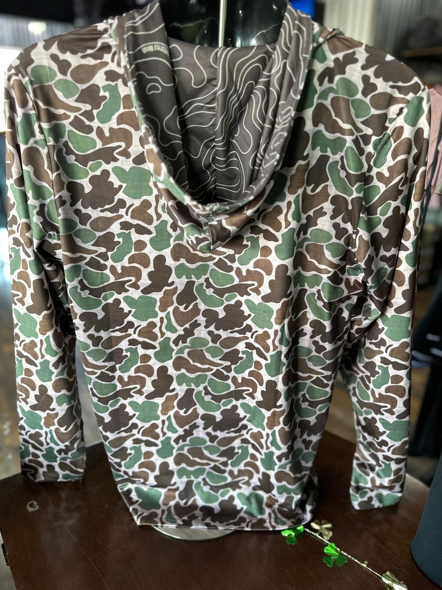 Dry-Fit Camo Hoodie