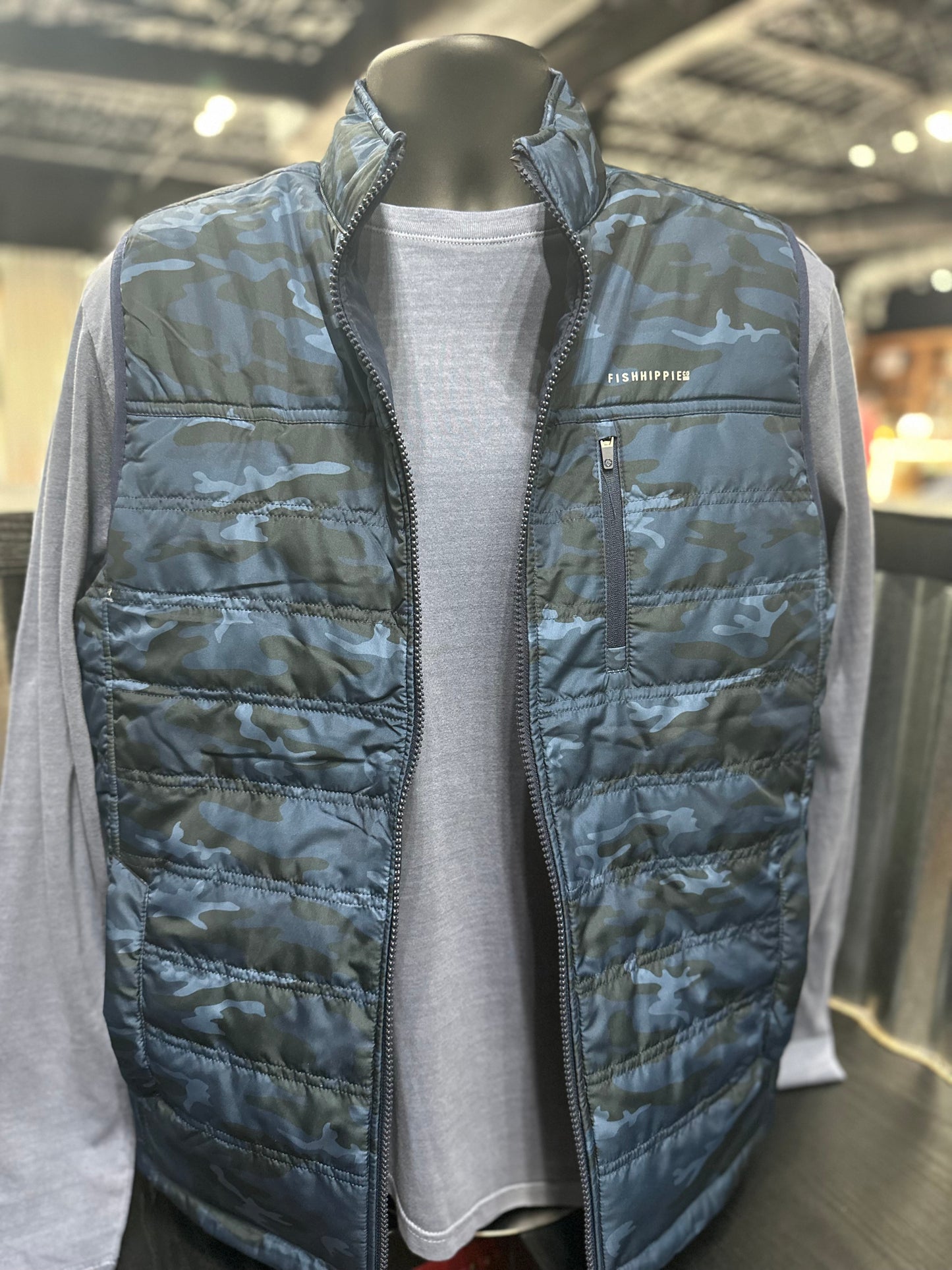 FH Reversible Brooker Vest Navy