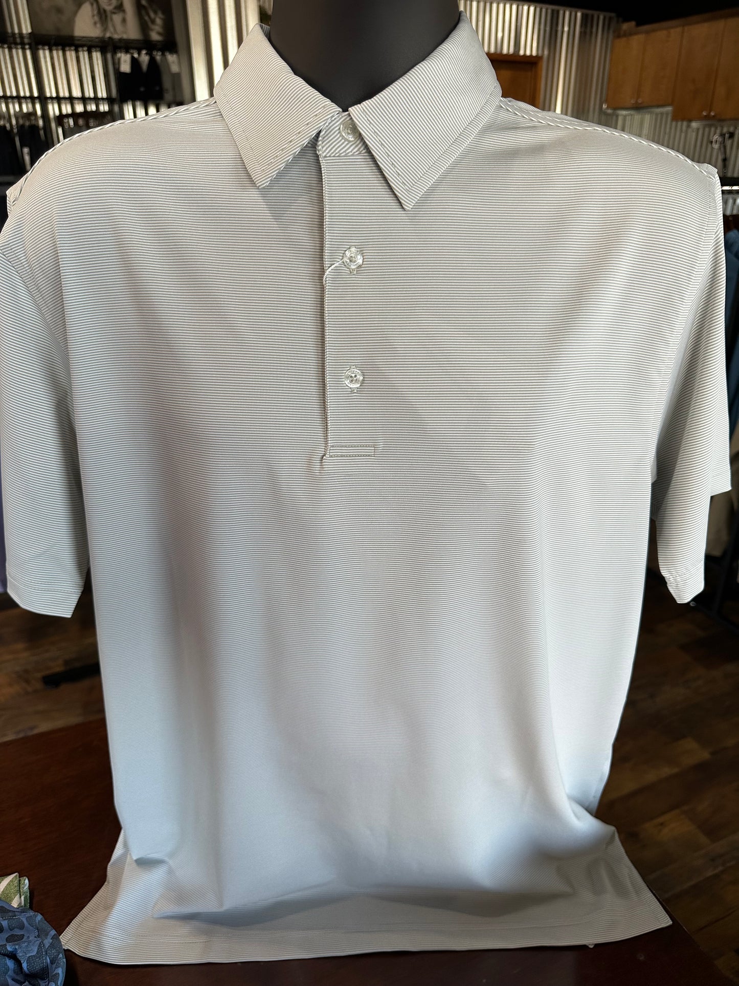 GT Pinstripe Performance Polo