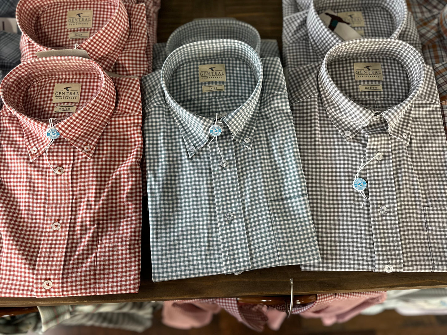 GT Gingham LS