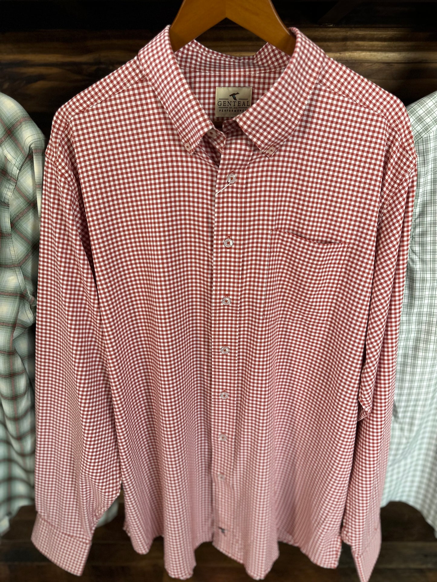 GT Gingham LS