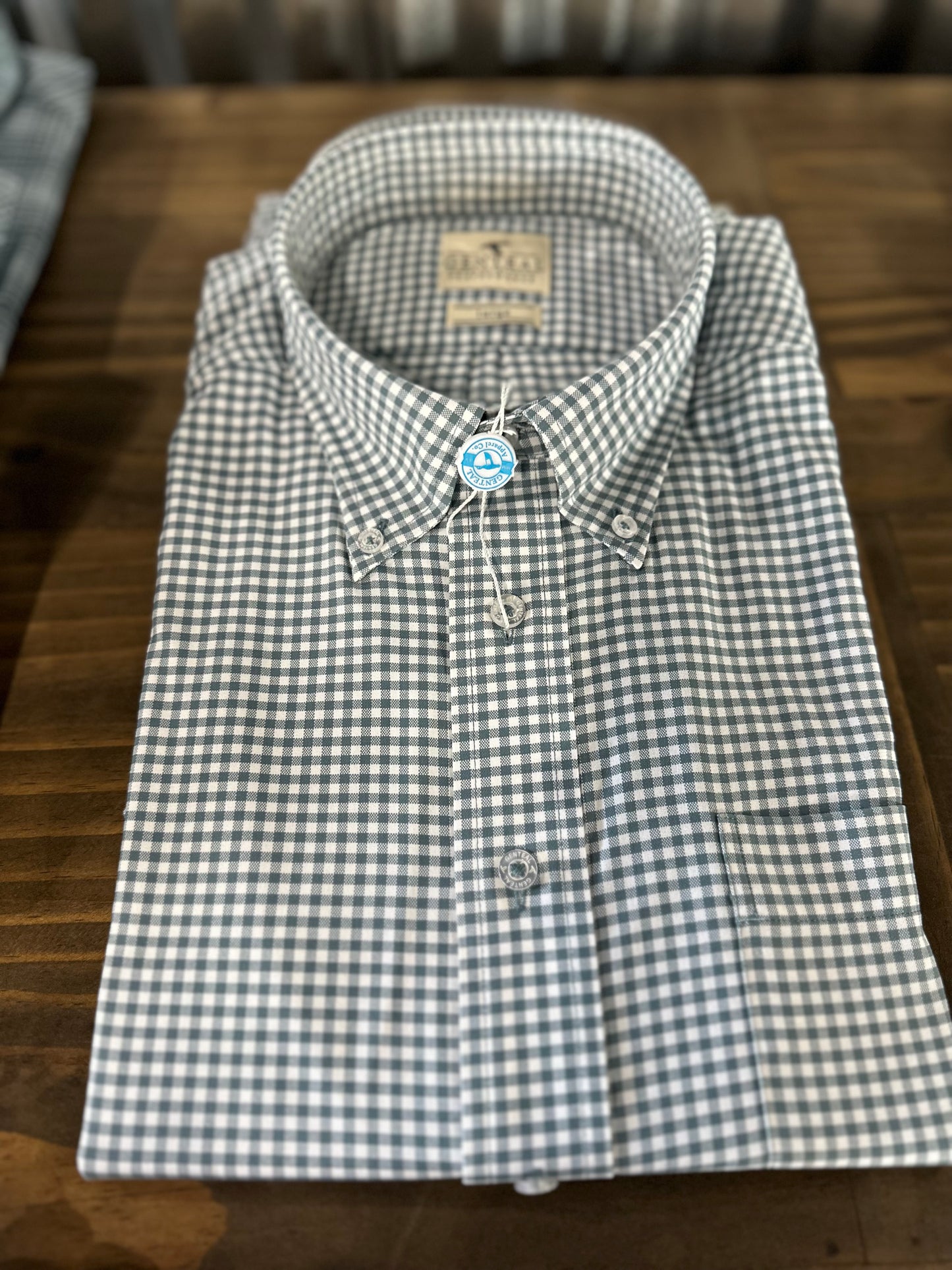 GT Gingham LS