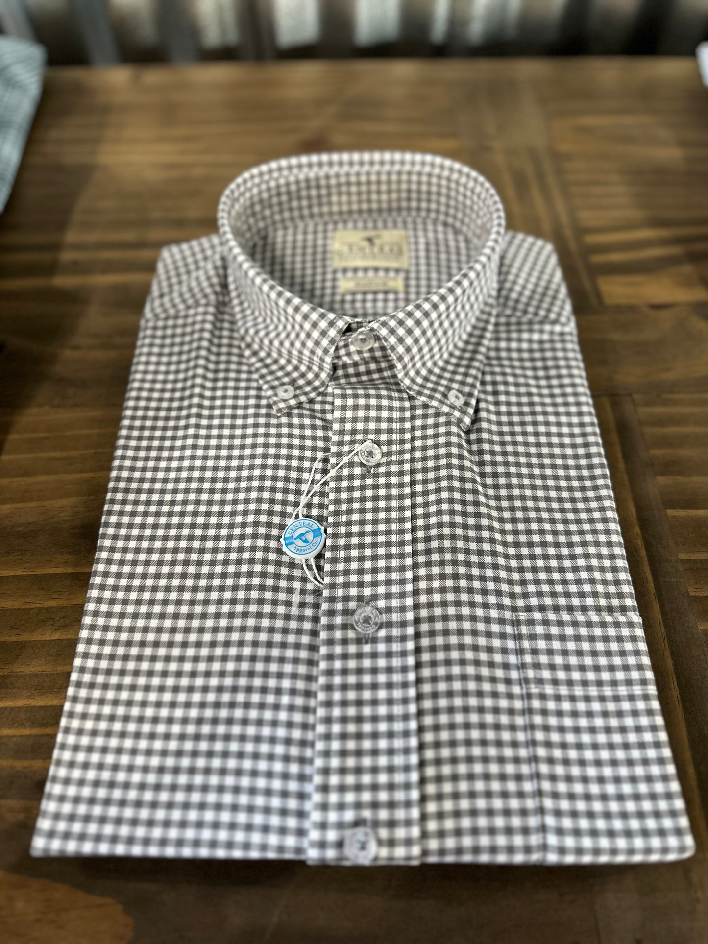 GT Gingham LS