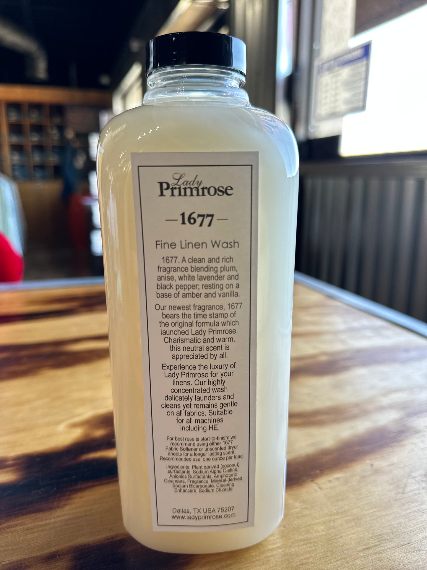 1677 Linen Wash 32oz.
