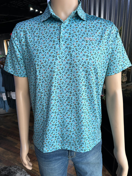 Old Row Western Polo