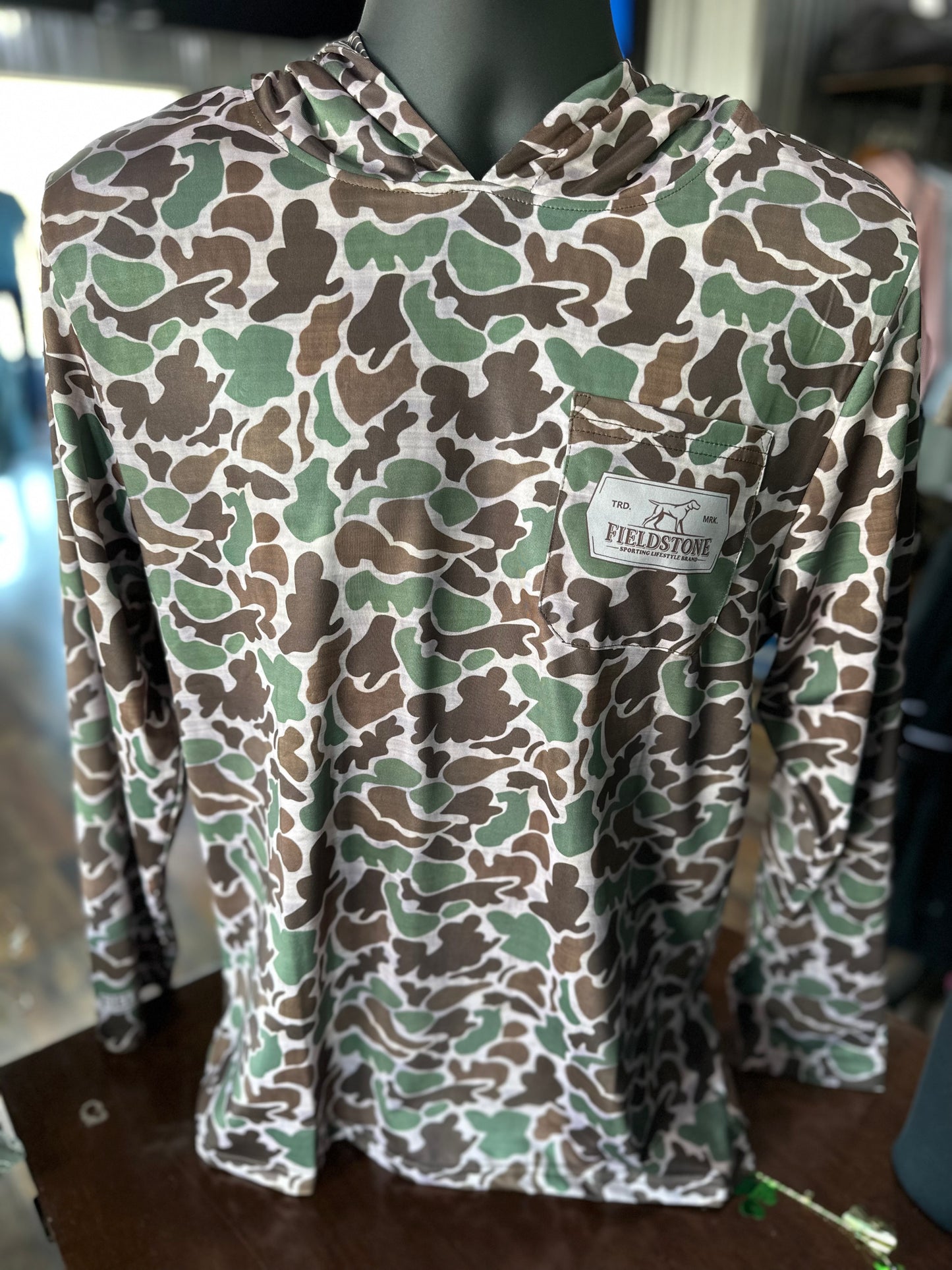 Dry-Fit Camo Hoodie