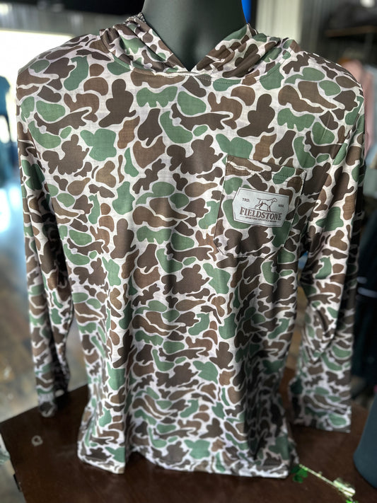 Dry-Fit Camo Hoodie