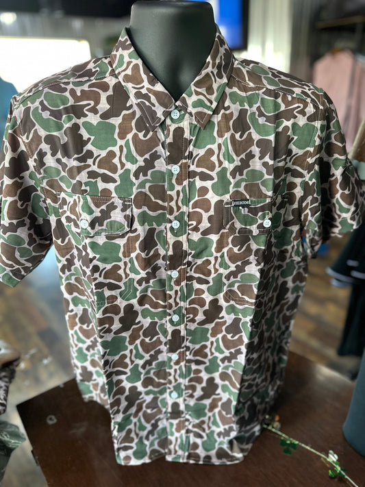 Fieldstone Short Sleeve Button Down