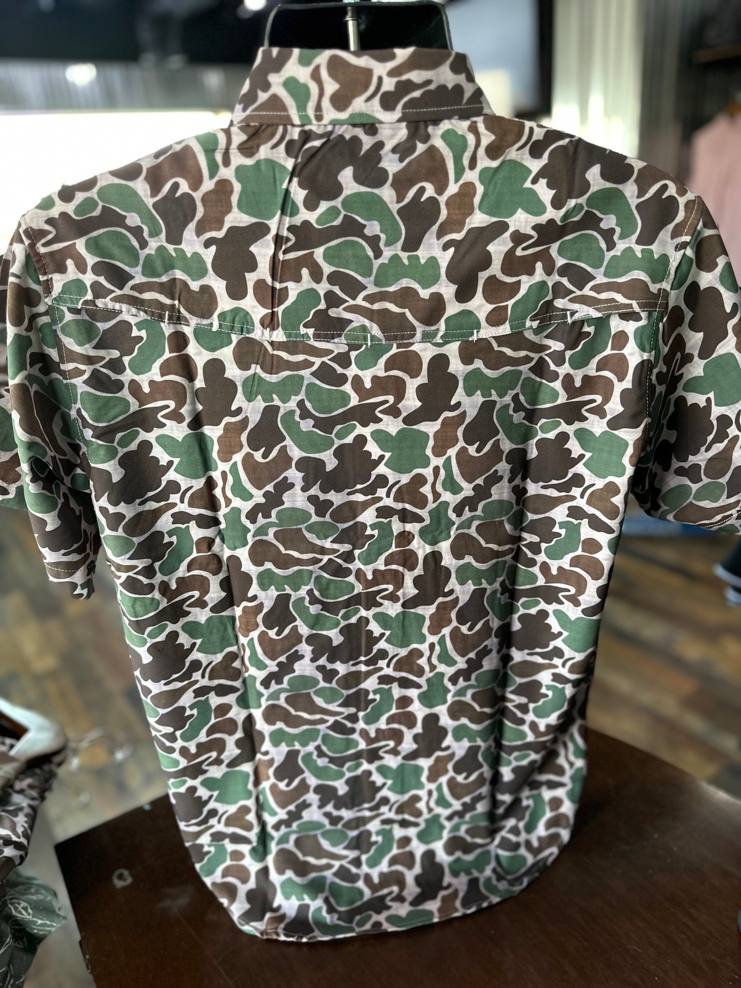 Fieldstone Short Sleeve Button Down